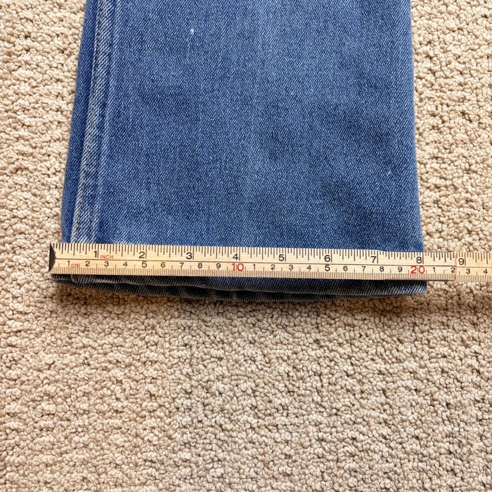 Vintage 80s Levis 517 Made in USA Bootcut Jeans 35x32 (33x26)